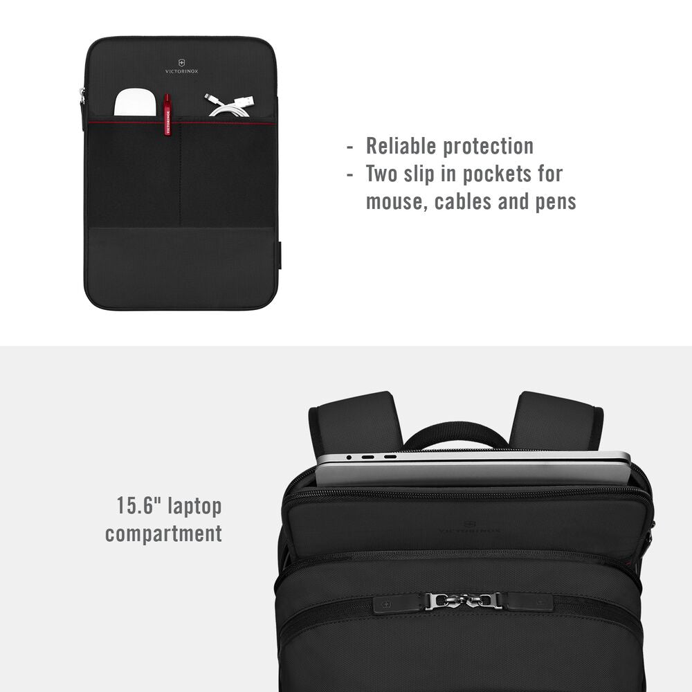 Victorinox Altmont Modern Deluxe Backpack  Black