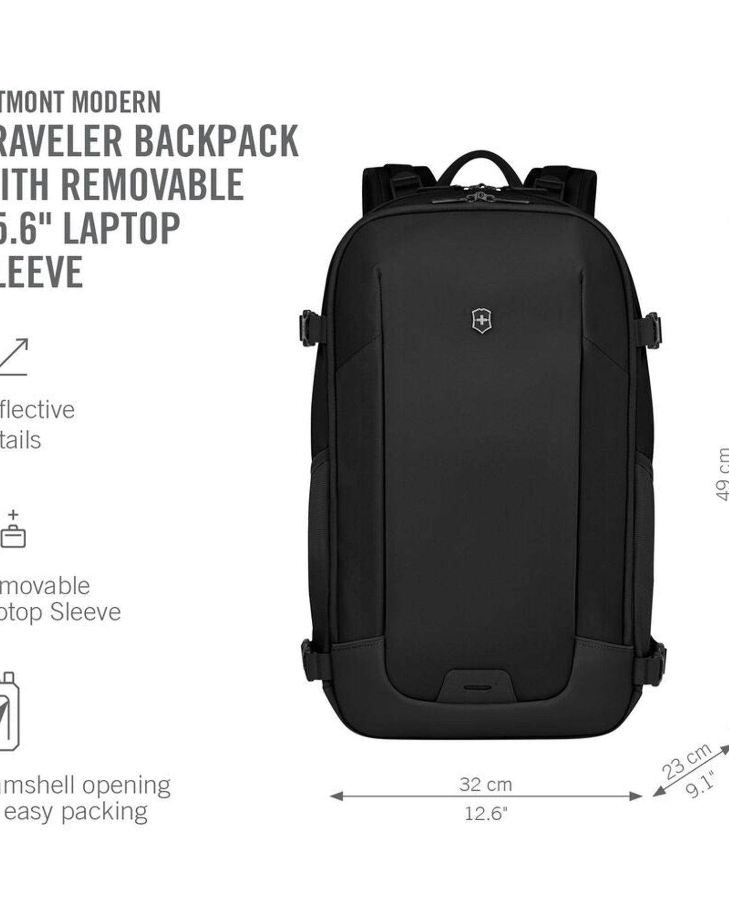 Victorinox Altmont Modern Traveler Backpack Black