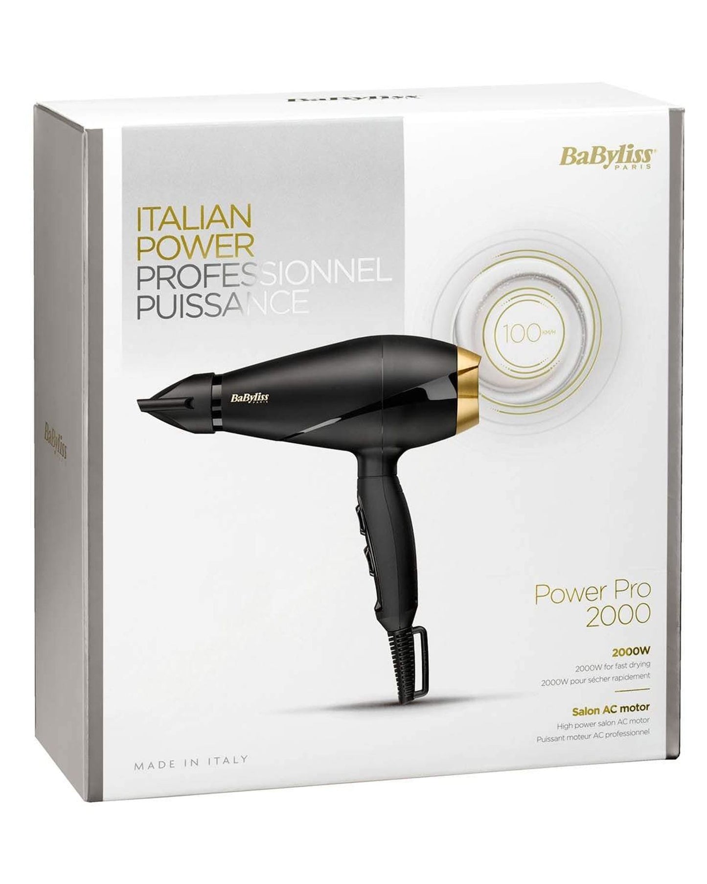 BaByliss 6mm Hair Dryer with Nozzle
