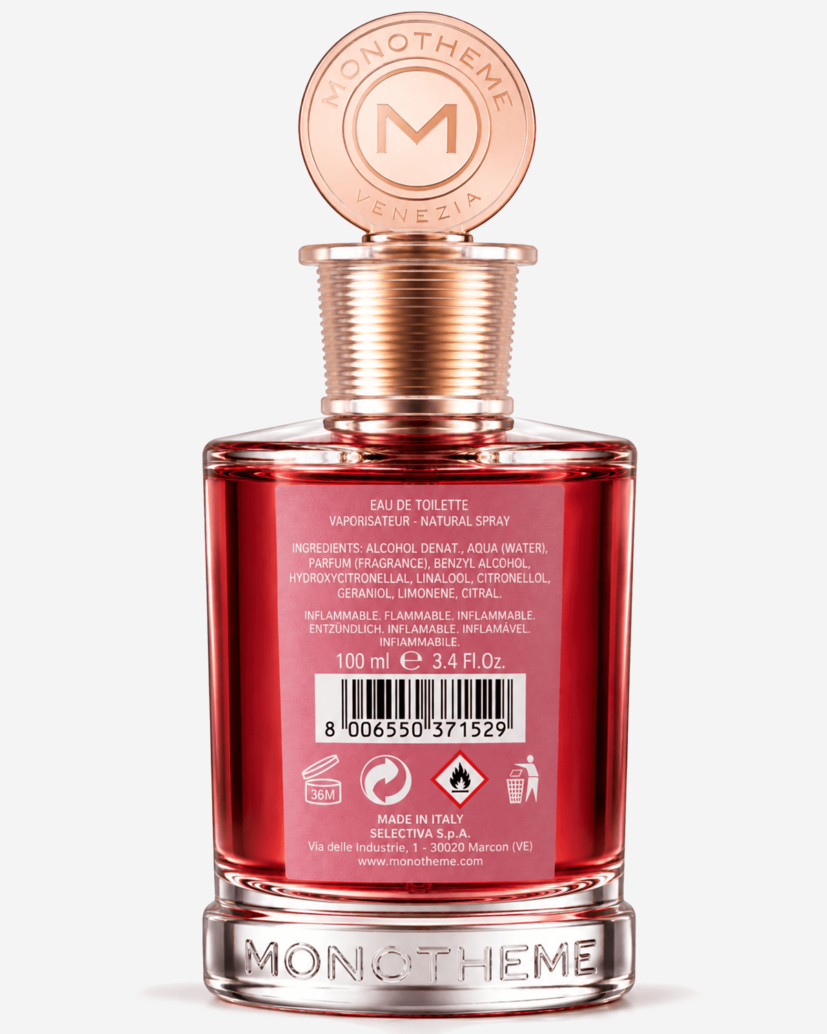 Monotheme Tuberosa Eau De Toilette Vaporisateur Pour Femme 100 Ml