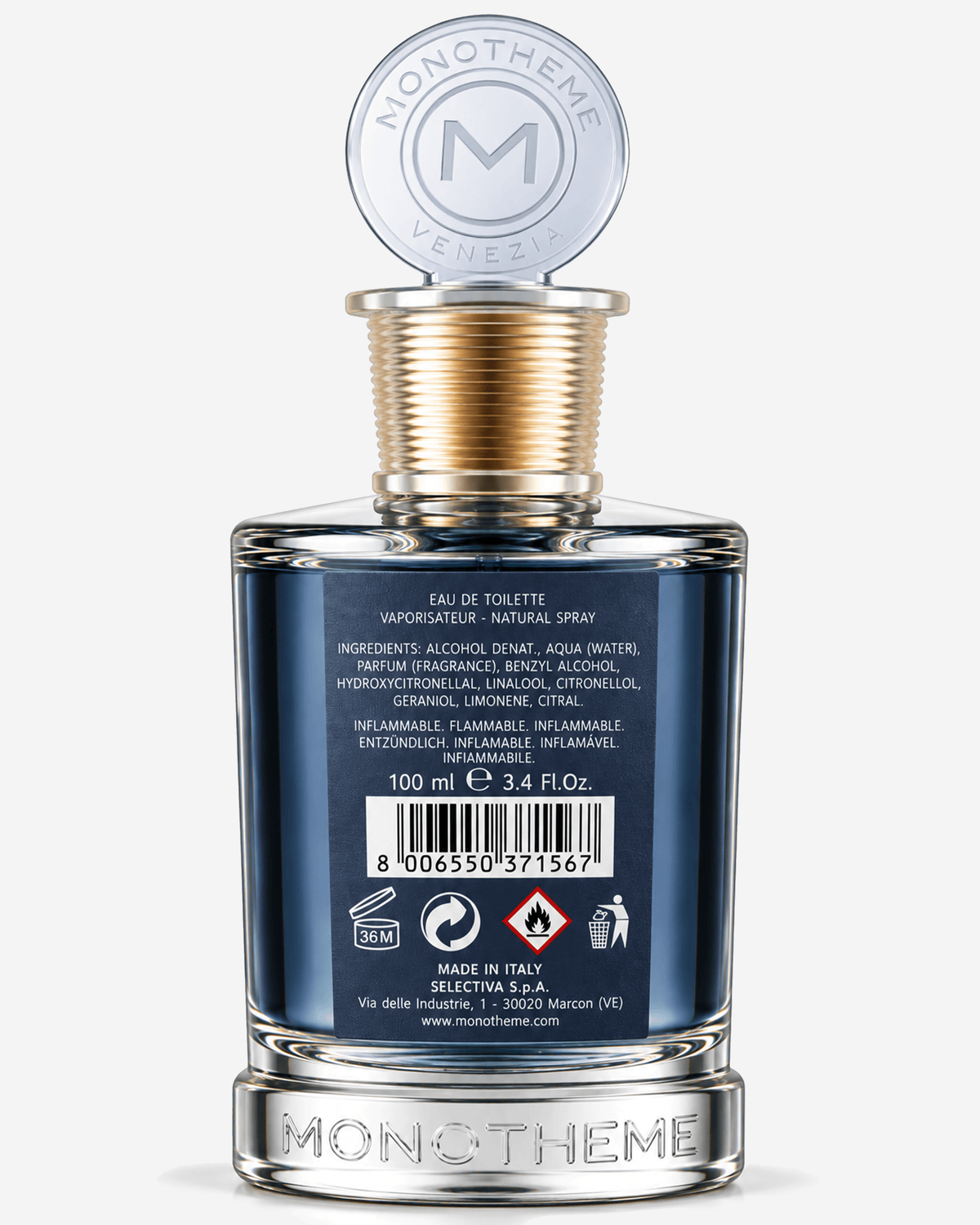 Monotheme Sea Salt Eau De Toilette Vaporisateur Unisex 100 Ml