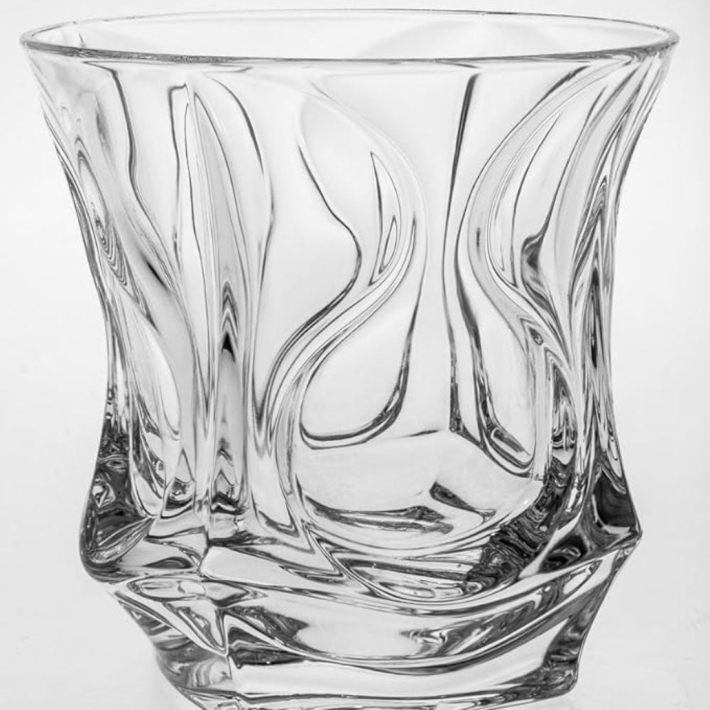Bohemia Ocean DOF Type 2 Non Lead Crystal - Set of 6 Piece