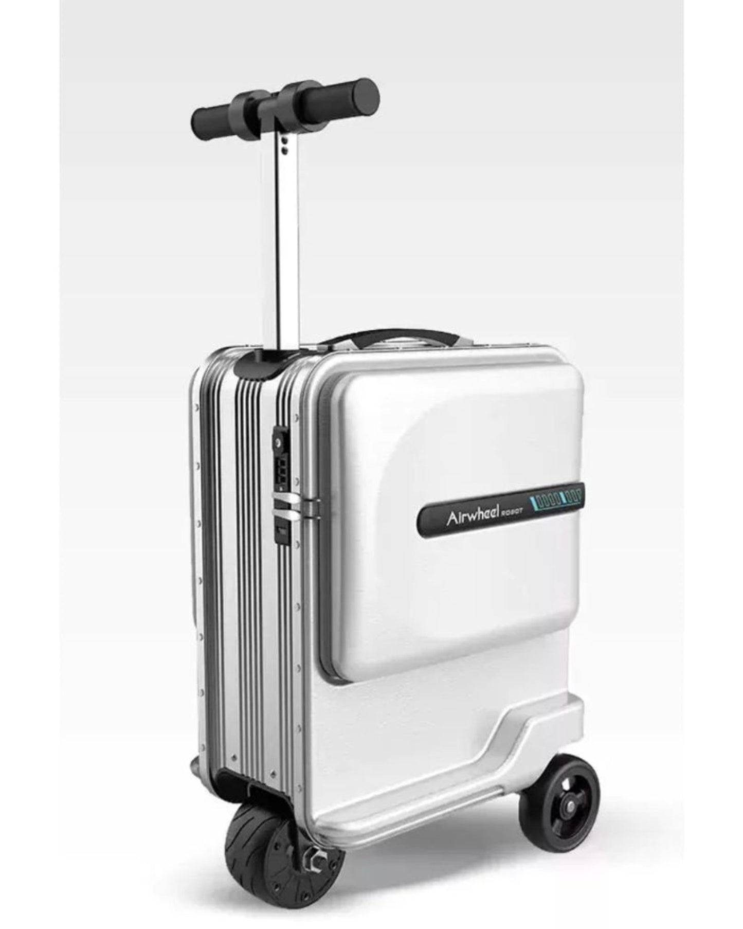 Airwheel SEMiniT Portable Electric Luggage Scooter Silver