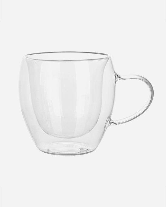 Cuisine Art Borosilicate Double Wall Glass Set 250ml 2Pc