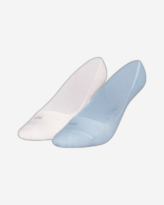 Calvin Klein Women's Invisible Footie Socks 2 pack