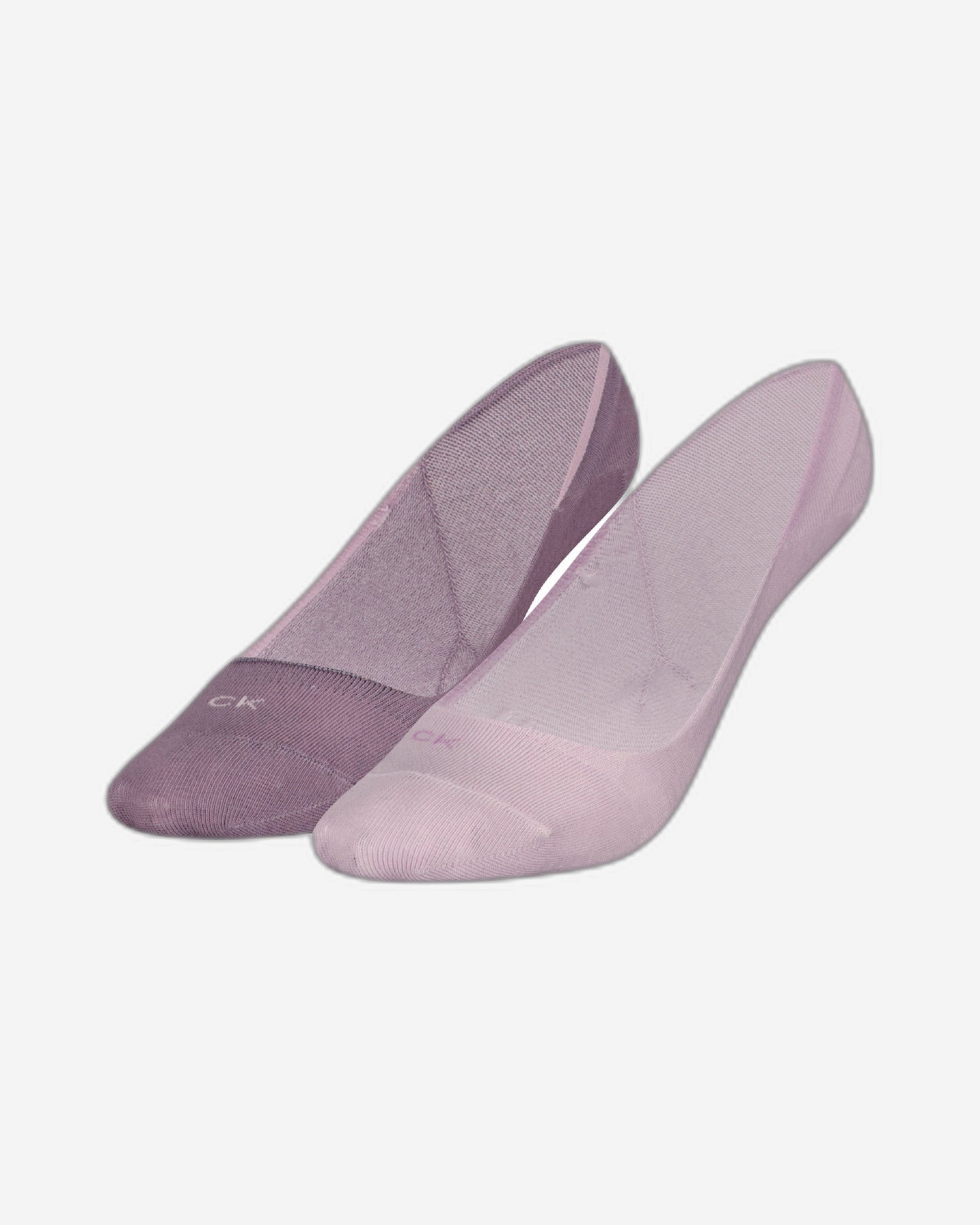 Calvin Klein Women's Invisible Footie Socks 2 pack