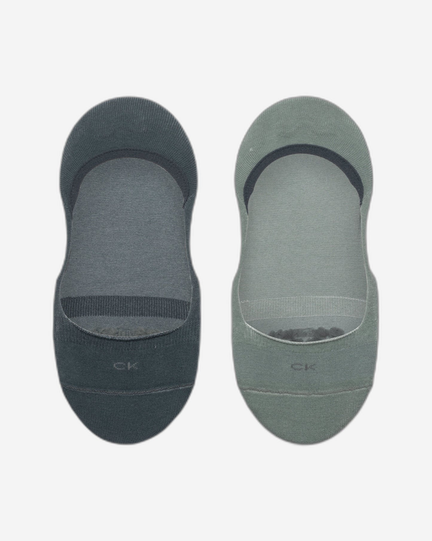 Calvin Klein Women's Invisible Footie Socks 2 pack