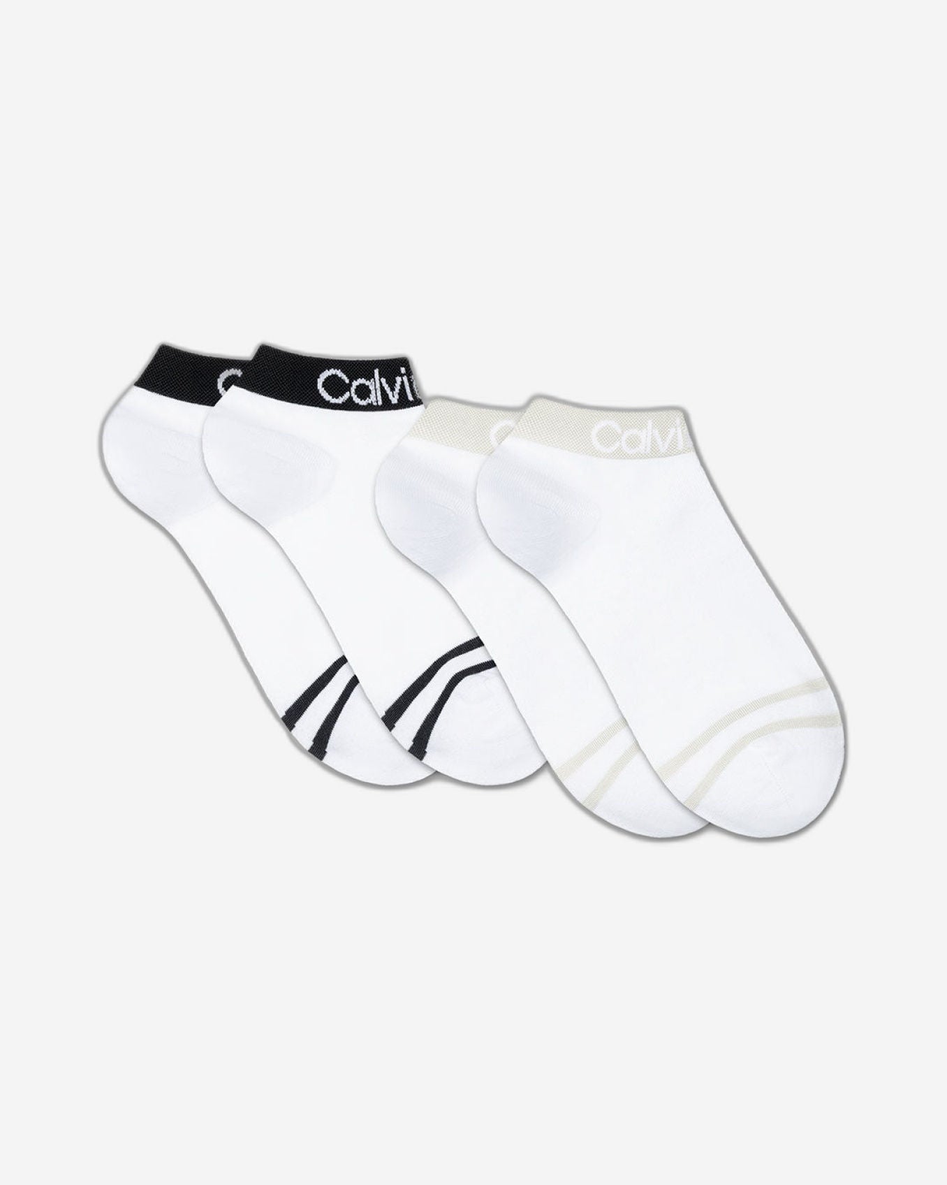 Calvin Klein Women's Quarter Socks 4 pack