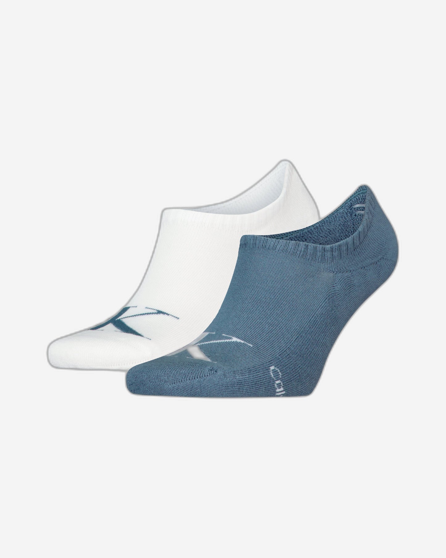 Calvin Klein Jeans Men's Invisible Footie Socks 2 Pack