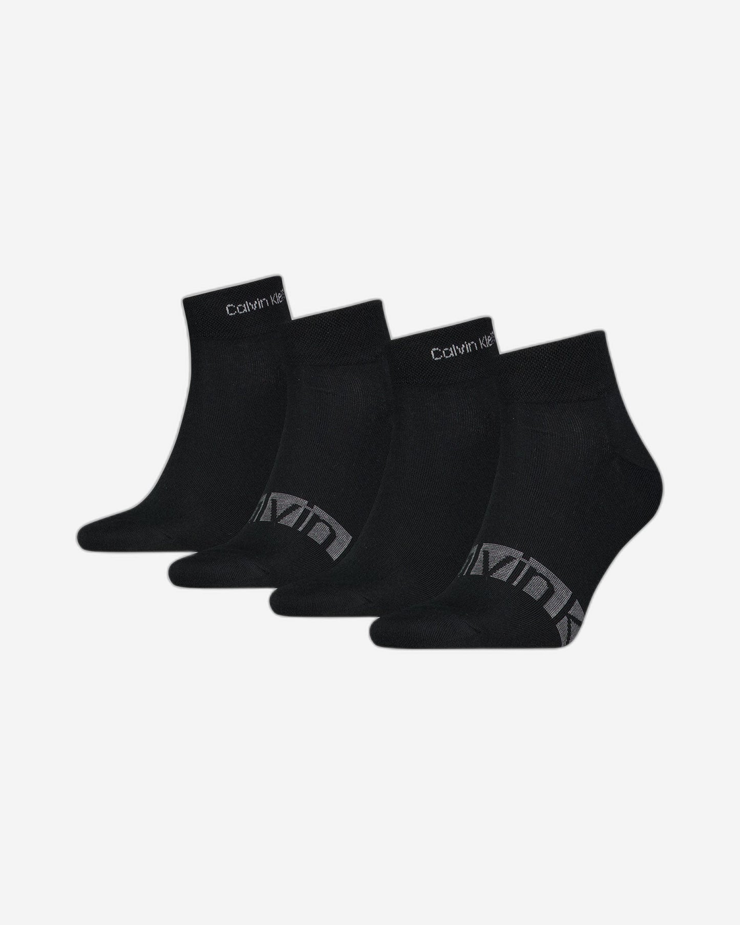 Calvin Klein Men's Quarter Socks 4 pack