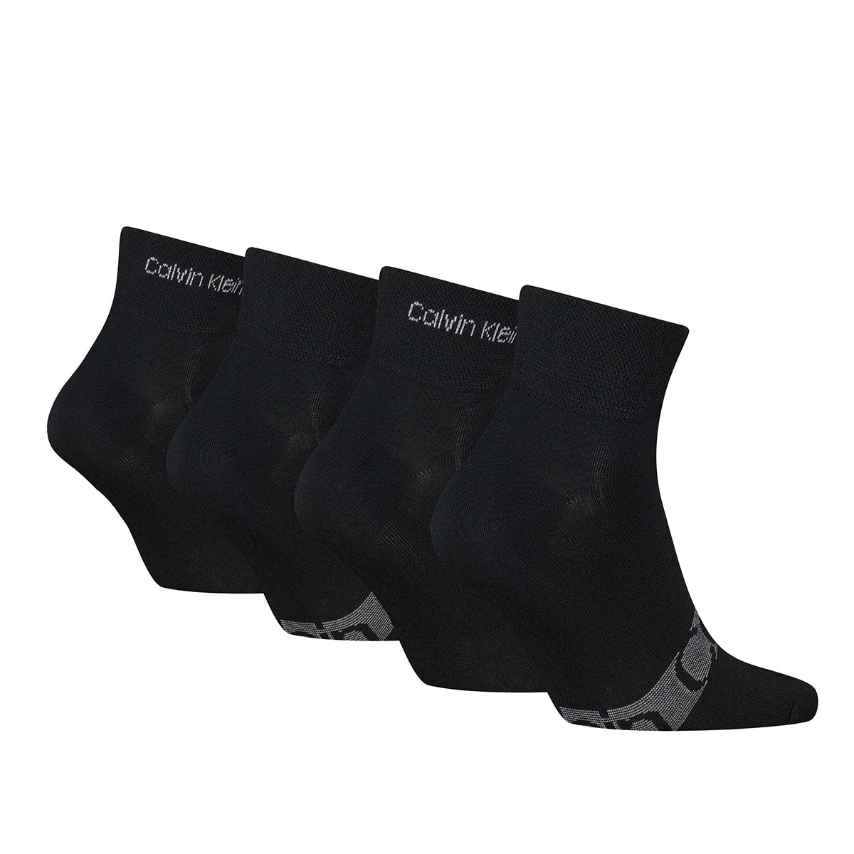 Calvin Klein Men's Quarter Socks 4 pack