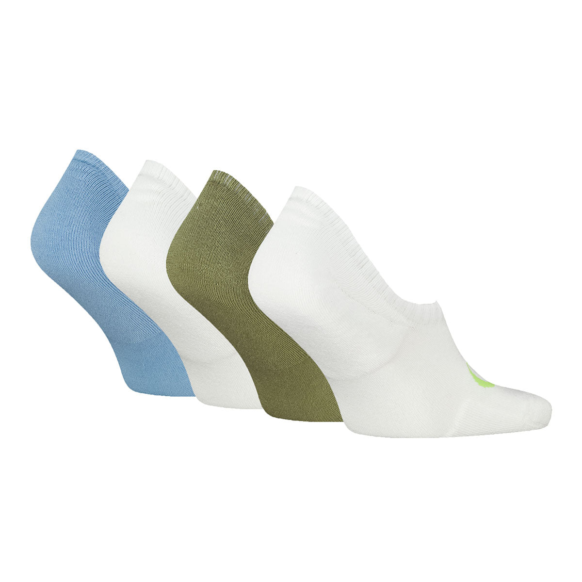 Calvin Klein Jeans Men's Invisible Footie Socks 4 pack