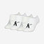 Calvin Klein Jeans Women's Invisible Footie Socks 4 pack