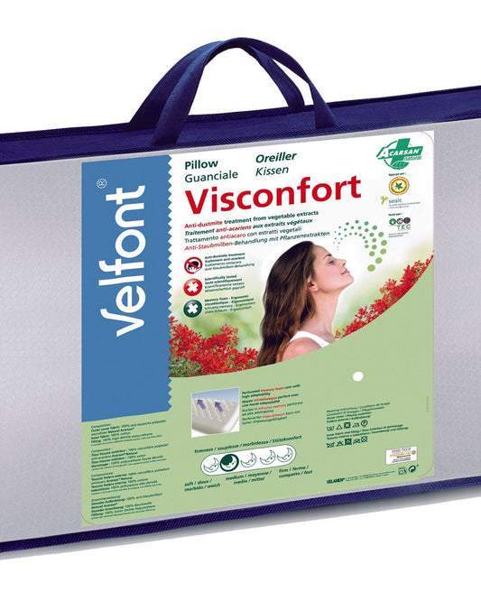 Velfont "Visconfort" Standard Memory Foam Pillow