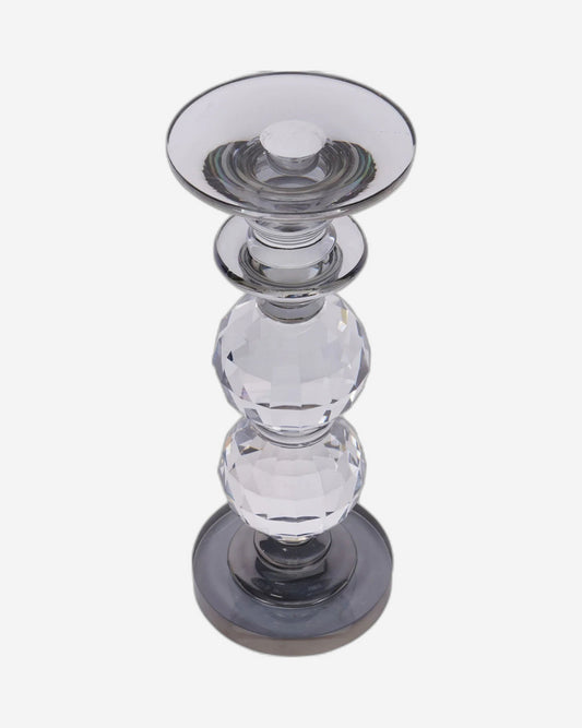 Laura Ashley Kersey Glass Candle Holder 26.5cm - 706325