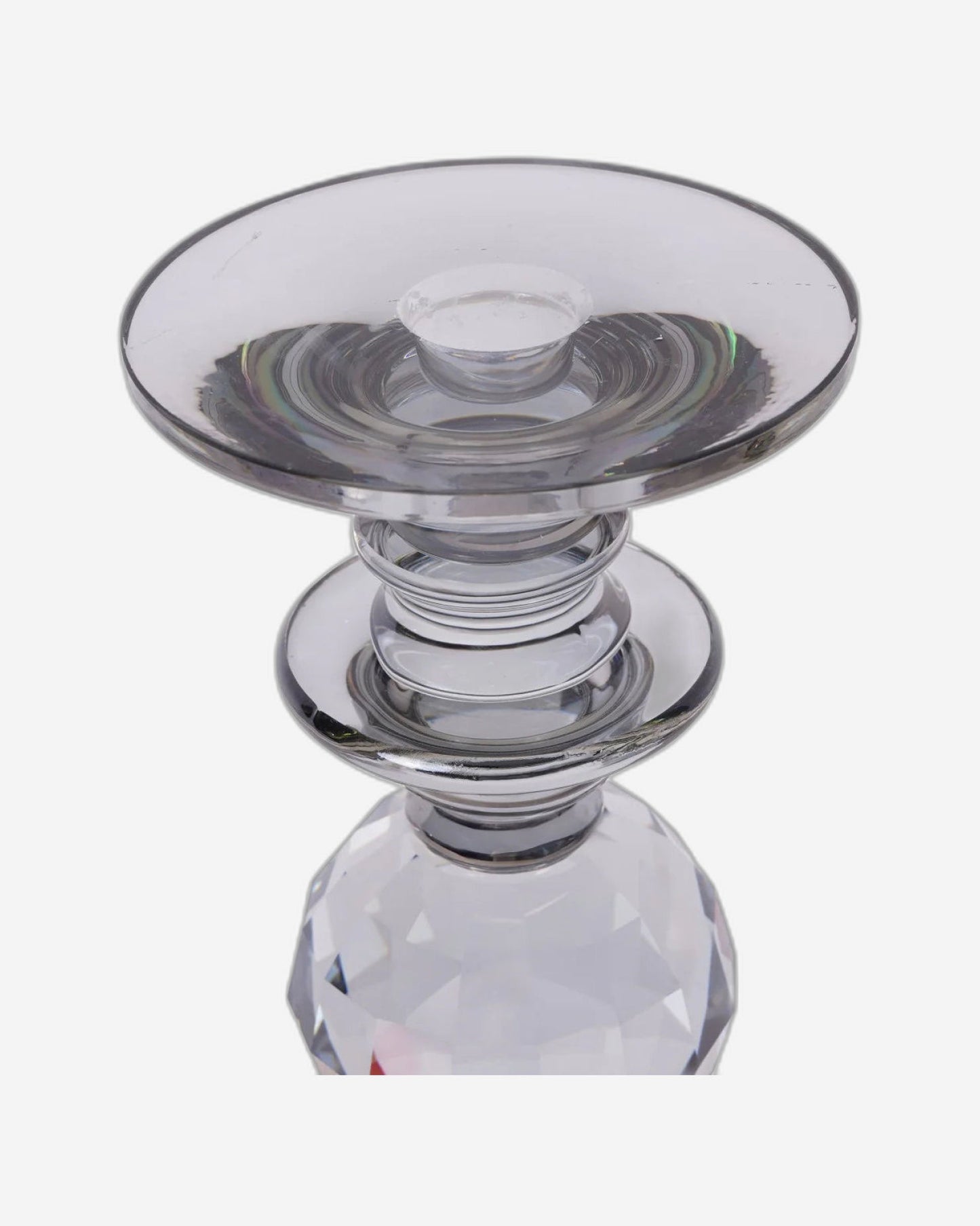 Laura Ashley Kersey Glass Candle Holder 26.5cm - 706325