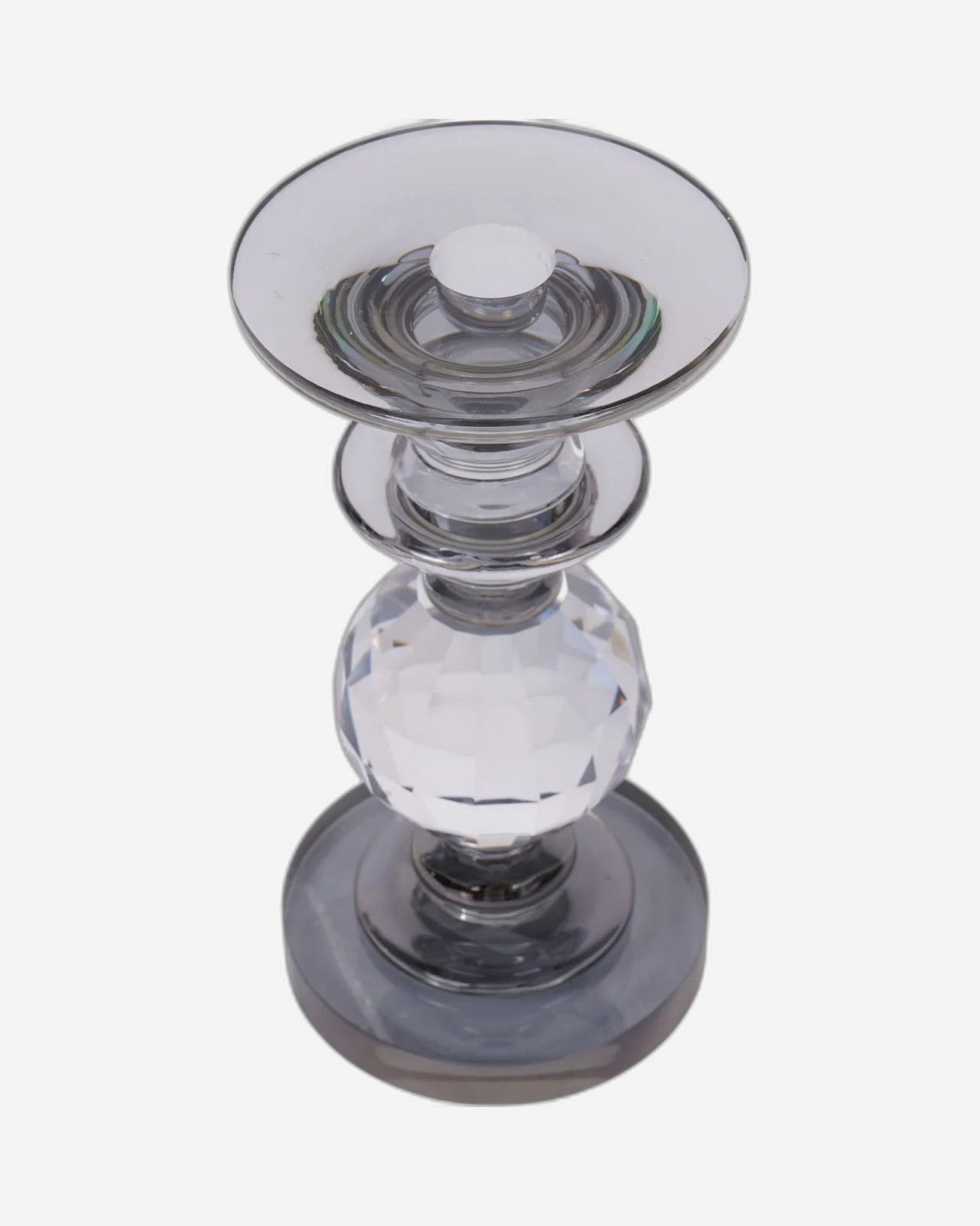 Laura Ashley Kersey Glass Candle Holder 19.5cm - 706326