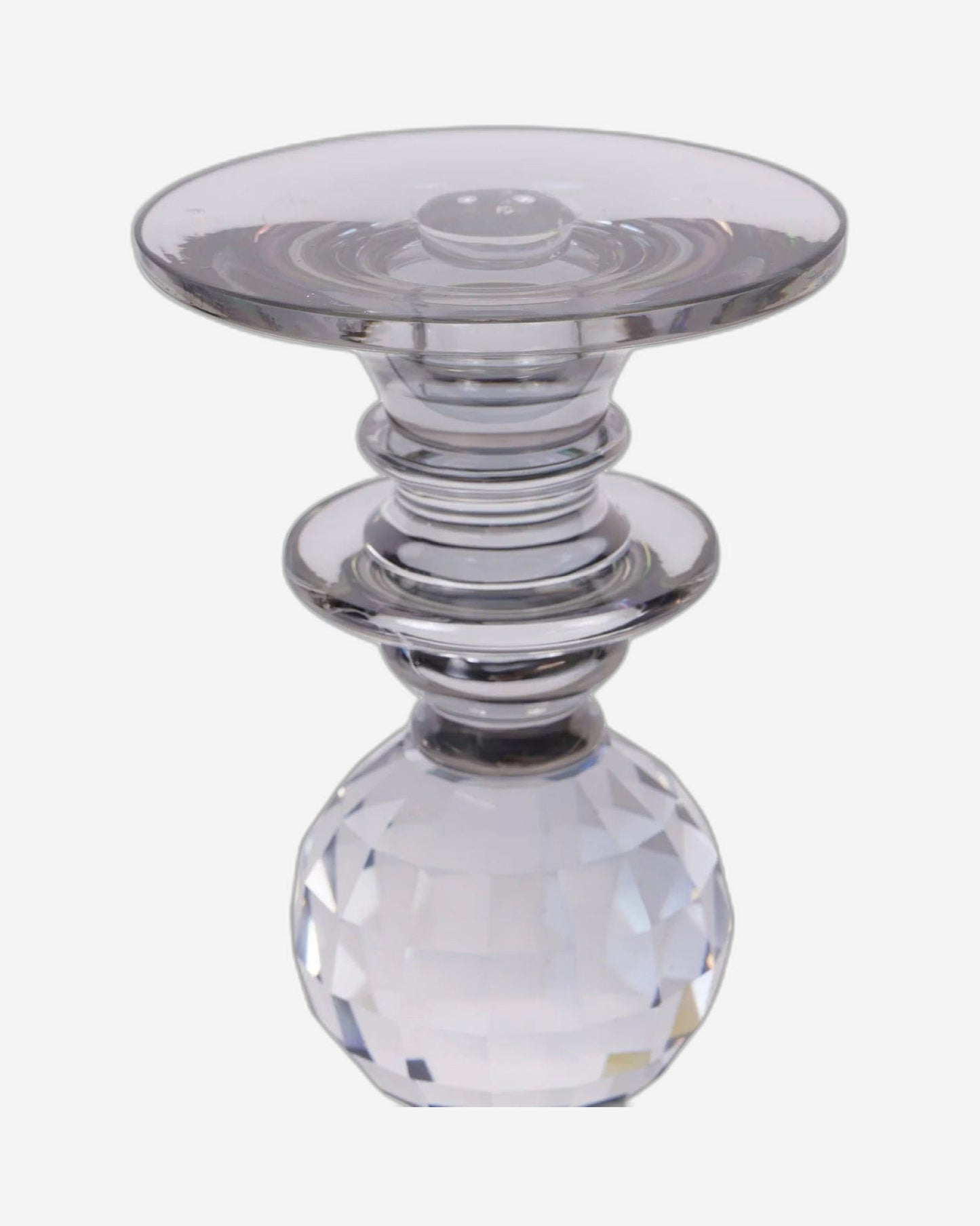 Laura Ashley Kersey Glass Candle Holder 19.5cm - 706326