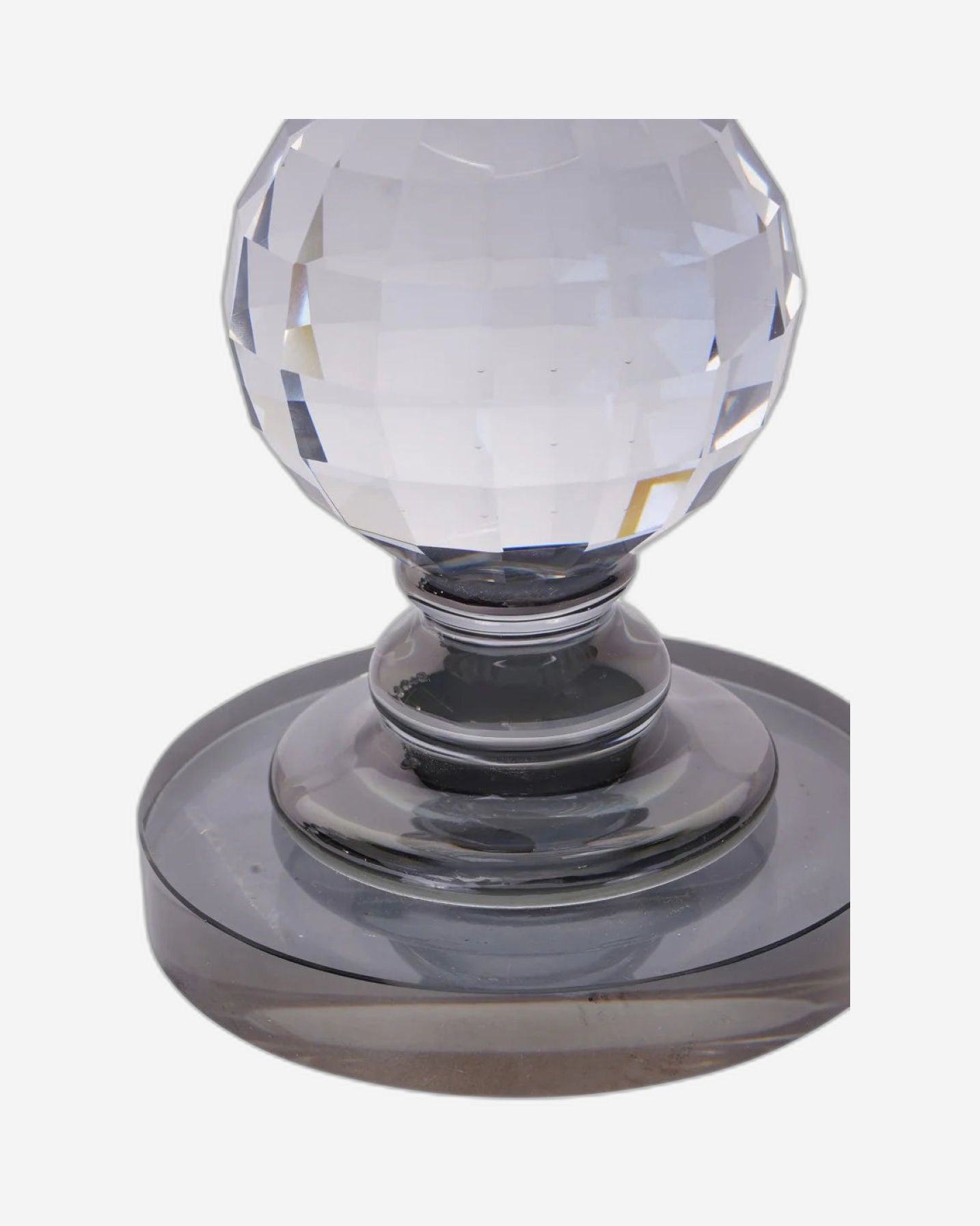 Laura Ashley Kersey Glass Candle Holder 19.5cm - 706326