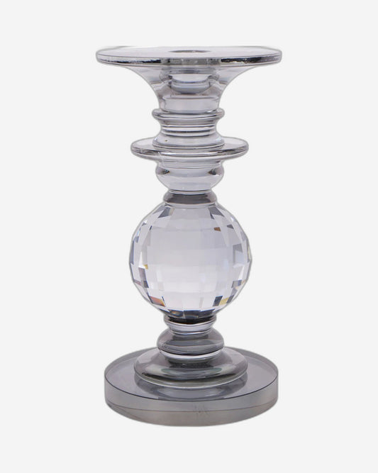 Laura Ashley Kersey Glass Candle Holder 19.5cm - 706326