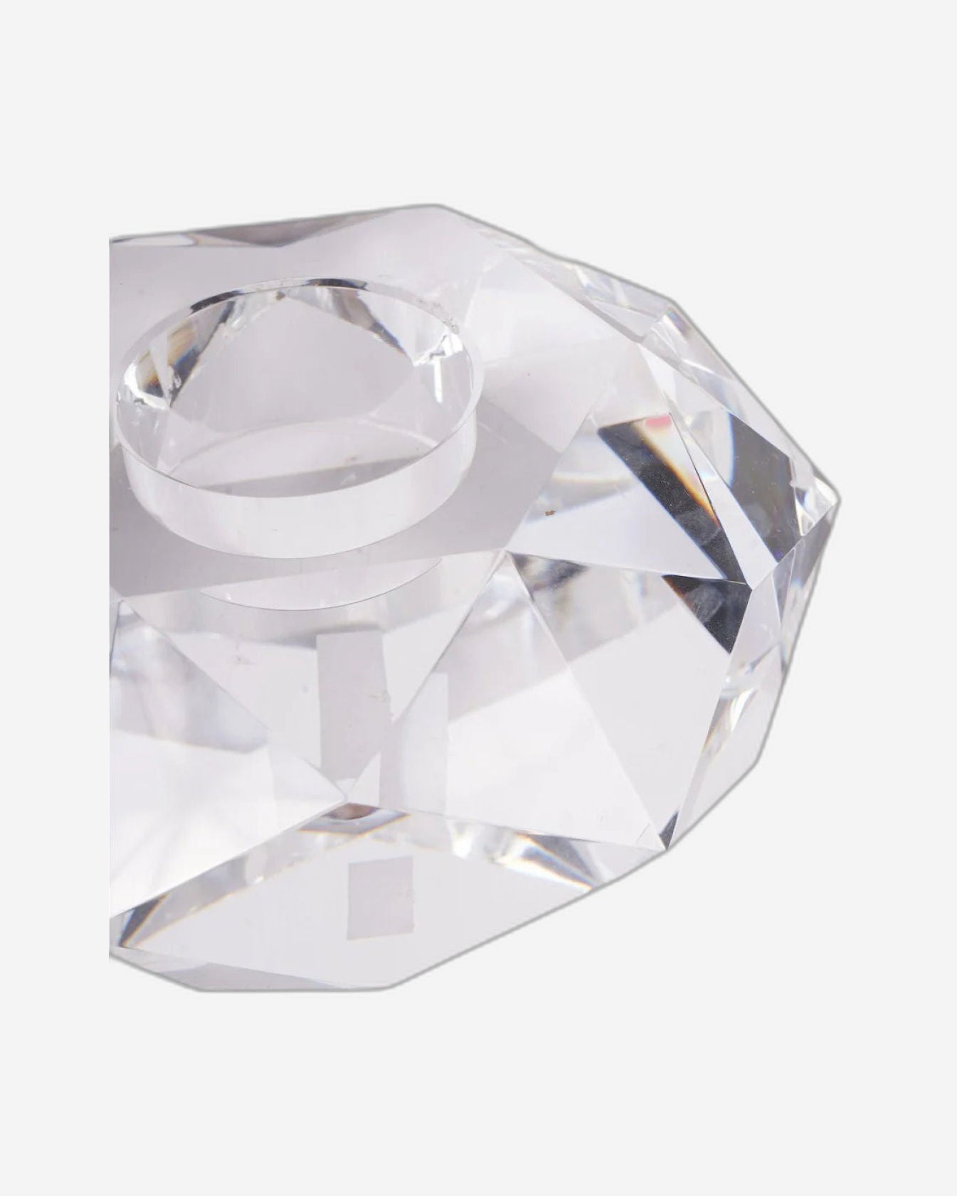 Laura Ashley Set of 2 Morcott Glass Tealight Holder - 706327