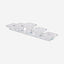 Laura Ashley Morcott Glass 5 Head Pillar Holder - 706328