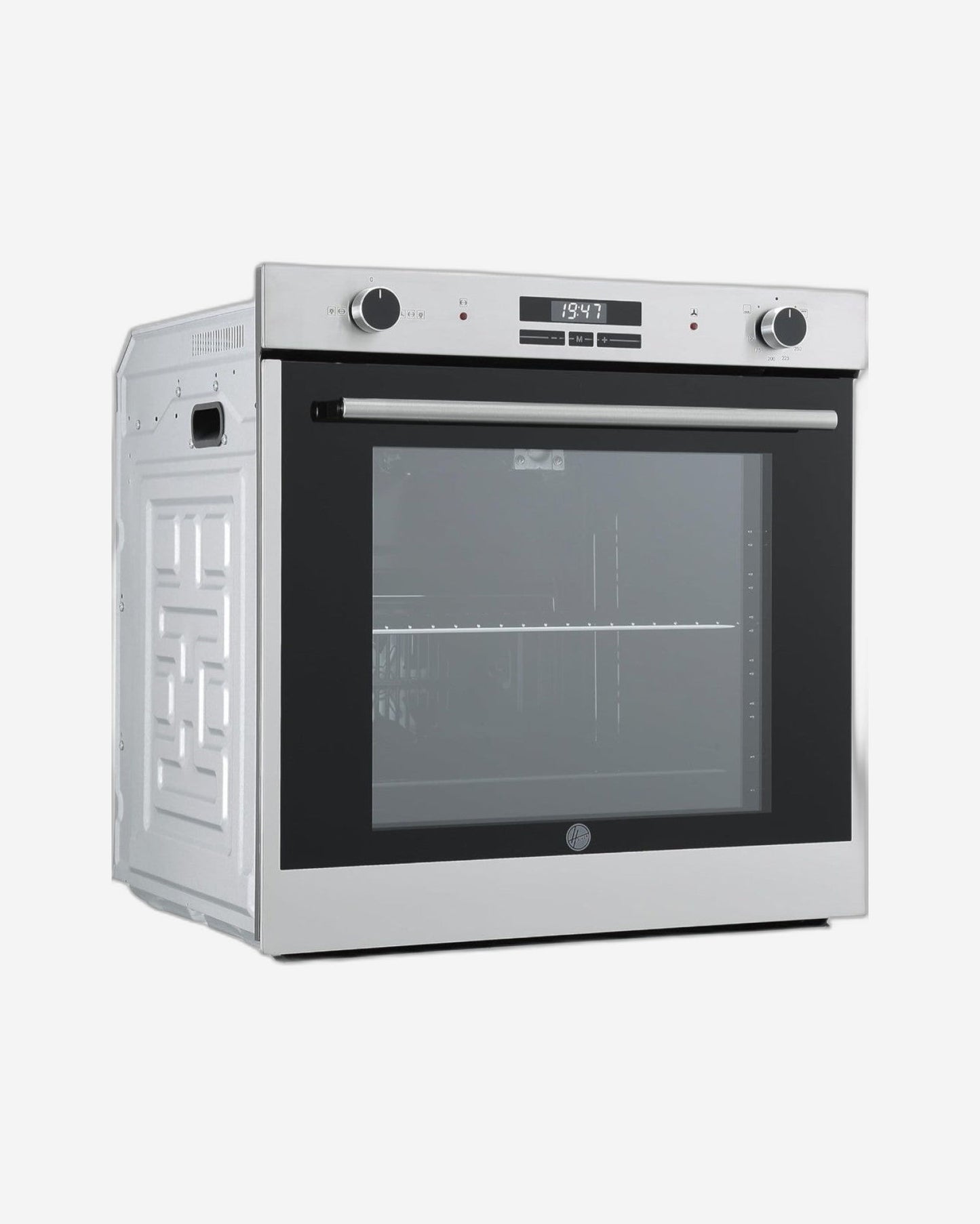 Hoover 60cm Built-in Gas Oven - 90L Capacity, Convection Fan, Rotisserie, Digital Timer, Touch Control, European Gas Valve, Triple Glass Layers, Includes Racks & Accessories - HGO-T6090-BBI