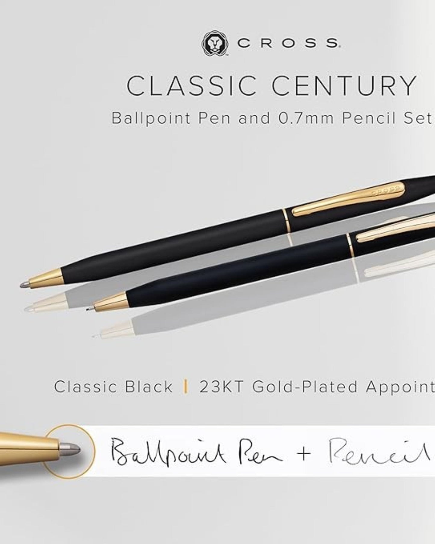 Cross Classic Century® Cross Classic Black Ballpoint and Pencil Set