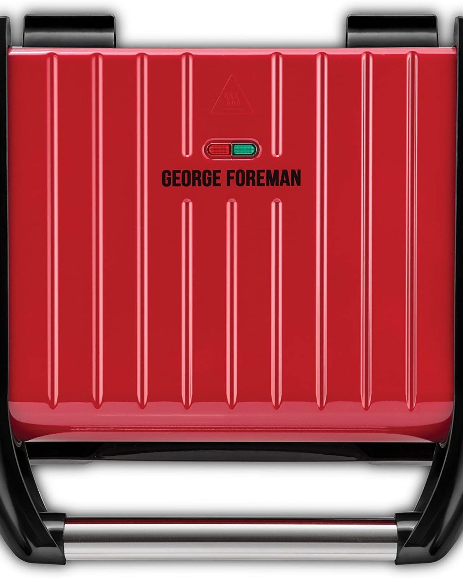 George Foreman Medium Steel Grill Family, Red 1650W - 25040