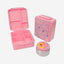 Bamboo Bark Lunch Box Pink Large Unicorn Print