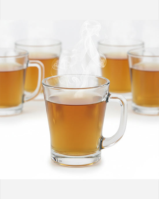 Cuisine Art Soda Lime Tea Mug Set 225ml 6Pc V2