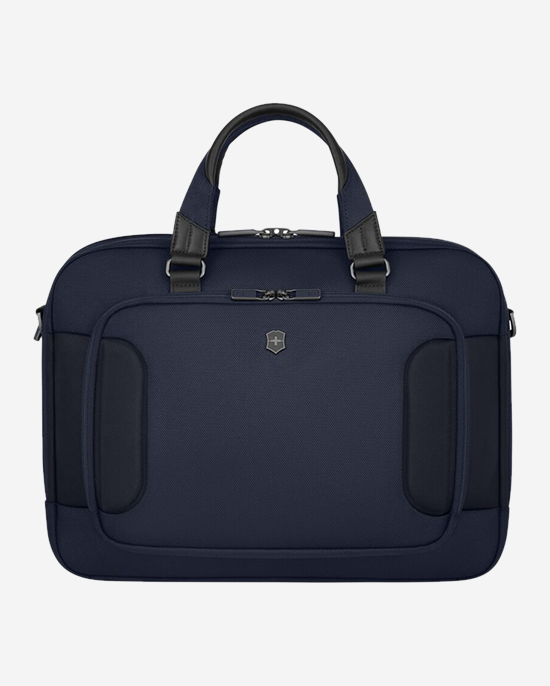  Victorinox Werks Traveler 7.0 Deluxe Briefcase Navy Blue