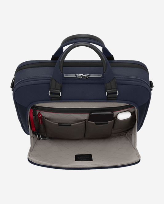 Victorinox Werks Traveler 7.0 Deluxe Briefcase Navy Blue