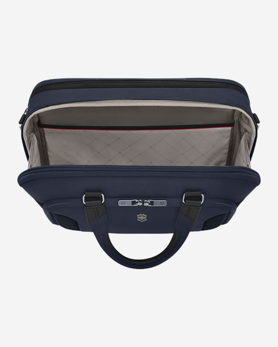 Victorinox Werks Traveler 7.0 Deluxe Briefcase Navy Blue