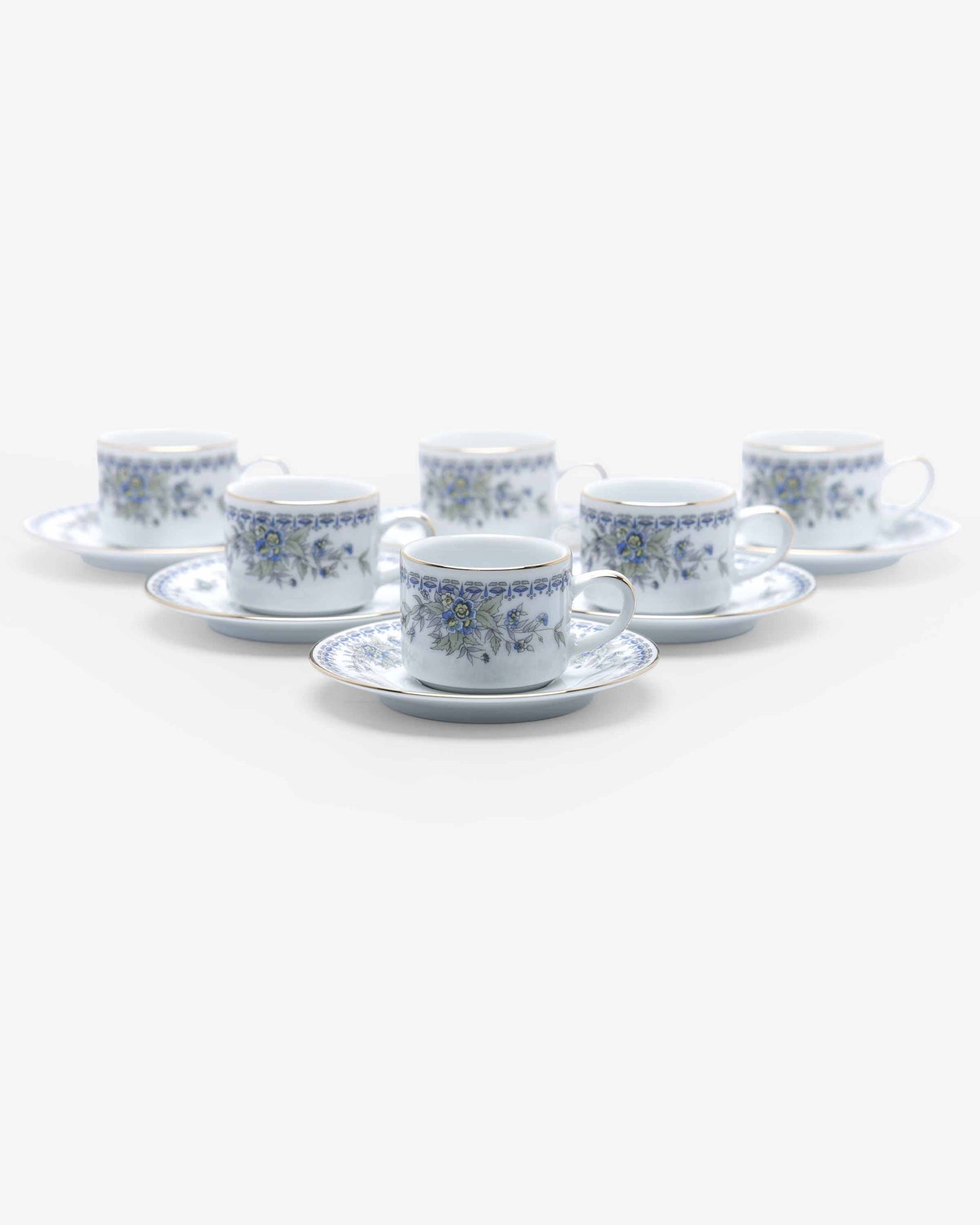 Dankotuwa Treasure Gold Coffee Cup & Saucer Set