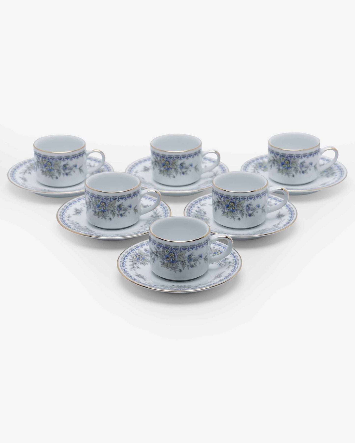 Dankotuwa Treasure Gold Coffee Cup & Saucer Set
