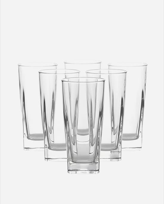 Cuisine Art Soda-Lime Tumbler 270ml Set 6