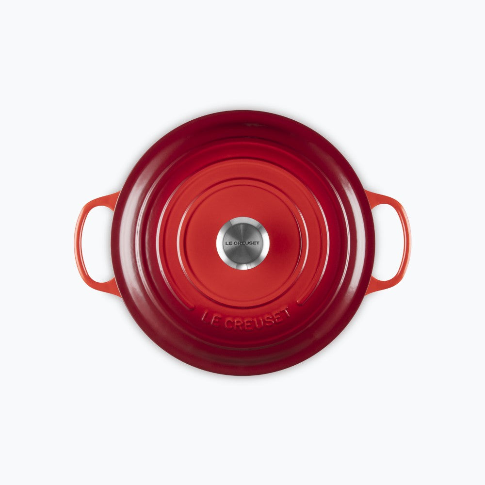 Le Creuset Round French Oven 28cm Cherry Red
