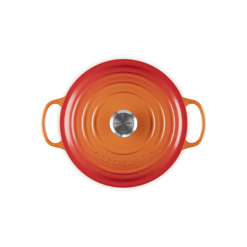 Le Creuset Round French Oven Casserole - Flame, 26 cm - 21177260902430