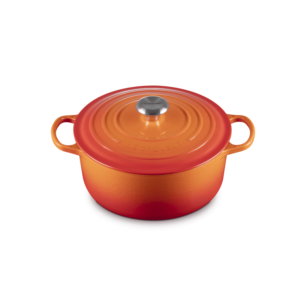 Le Creuset Round French Oven Casserole - Flame, 26 cm - 21177260902430