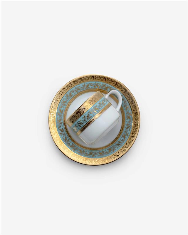 Dankotuwa Evarmin16 Gold Coffee Cup & Saucer Set