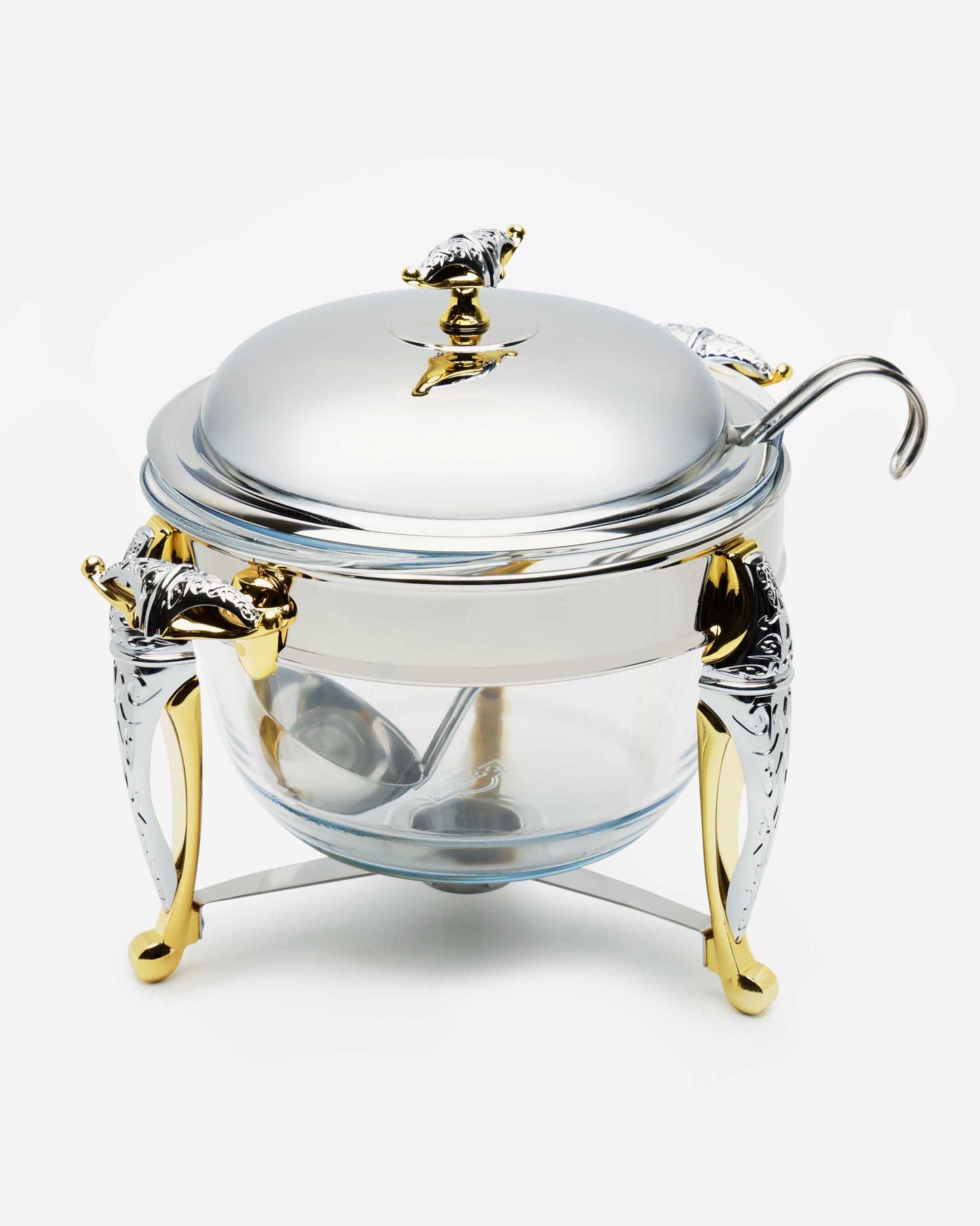 Regent Malaika Ss 4Lt Rnd Soup Warmer W/ Ladle