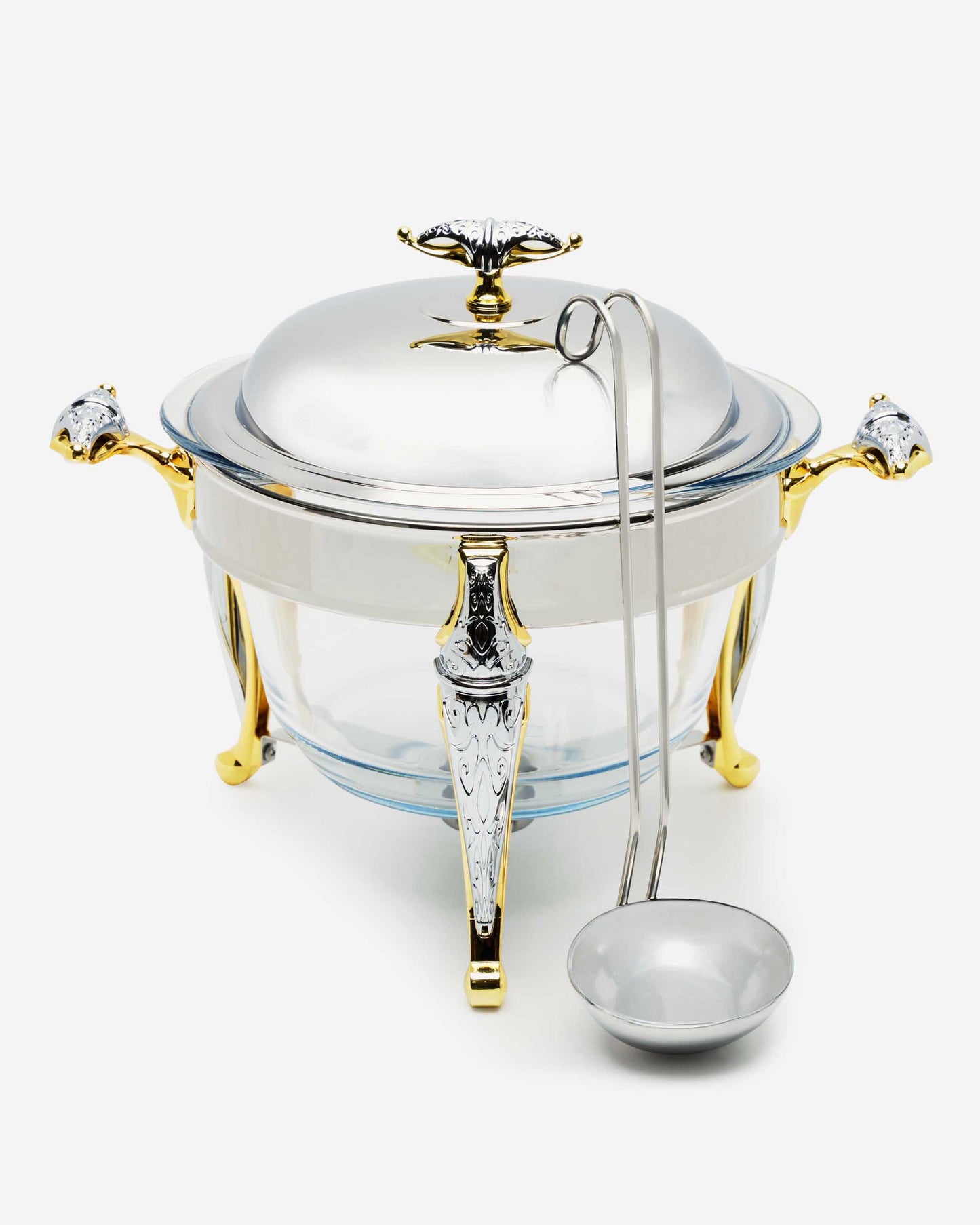 Regent Malaika Ss 4Lt Rnd Soup Warmer W/ Ladle