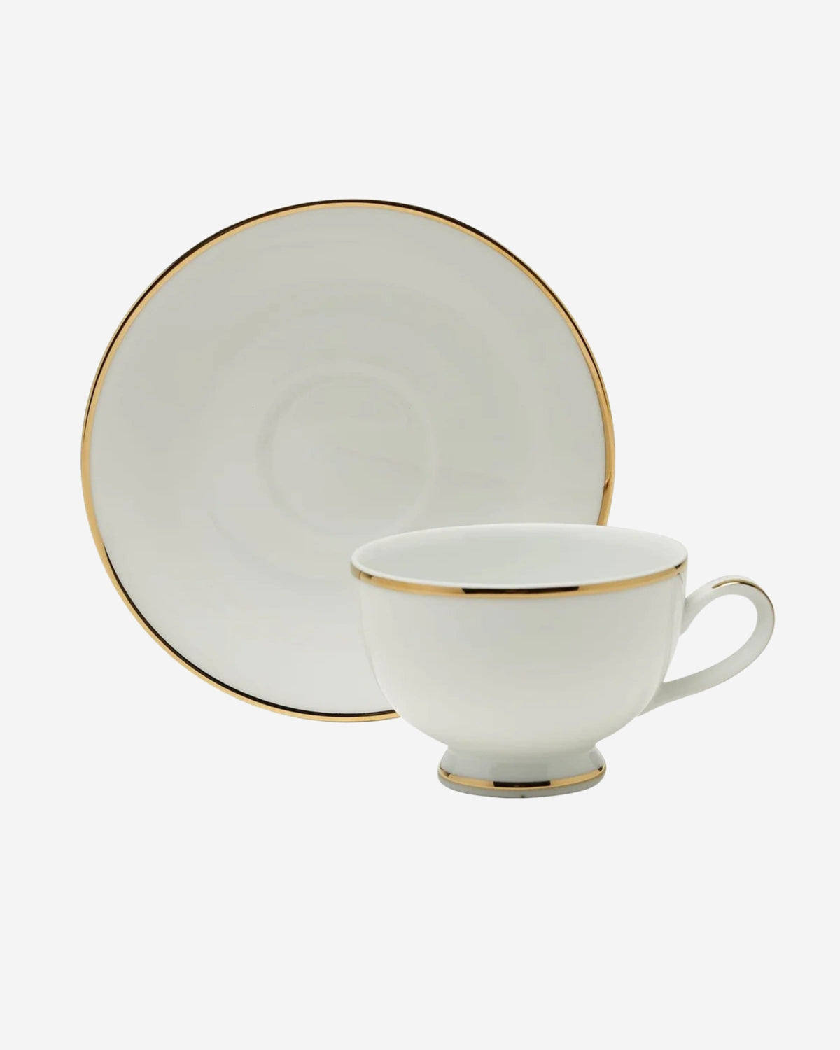 Dankotuwa 3Mm Plat Tea Cup & Saucer 1+1