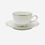 Dankotuwa 3Mm Plat Tea Cup & Saucer 1+1