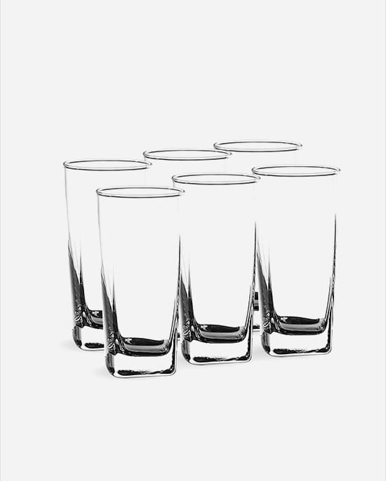 Cuisine Art Soda Lime Tumbler Set 270ml 6Pc
