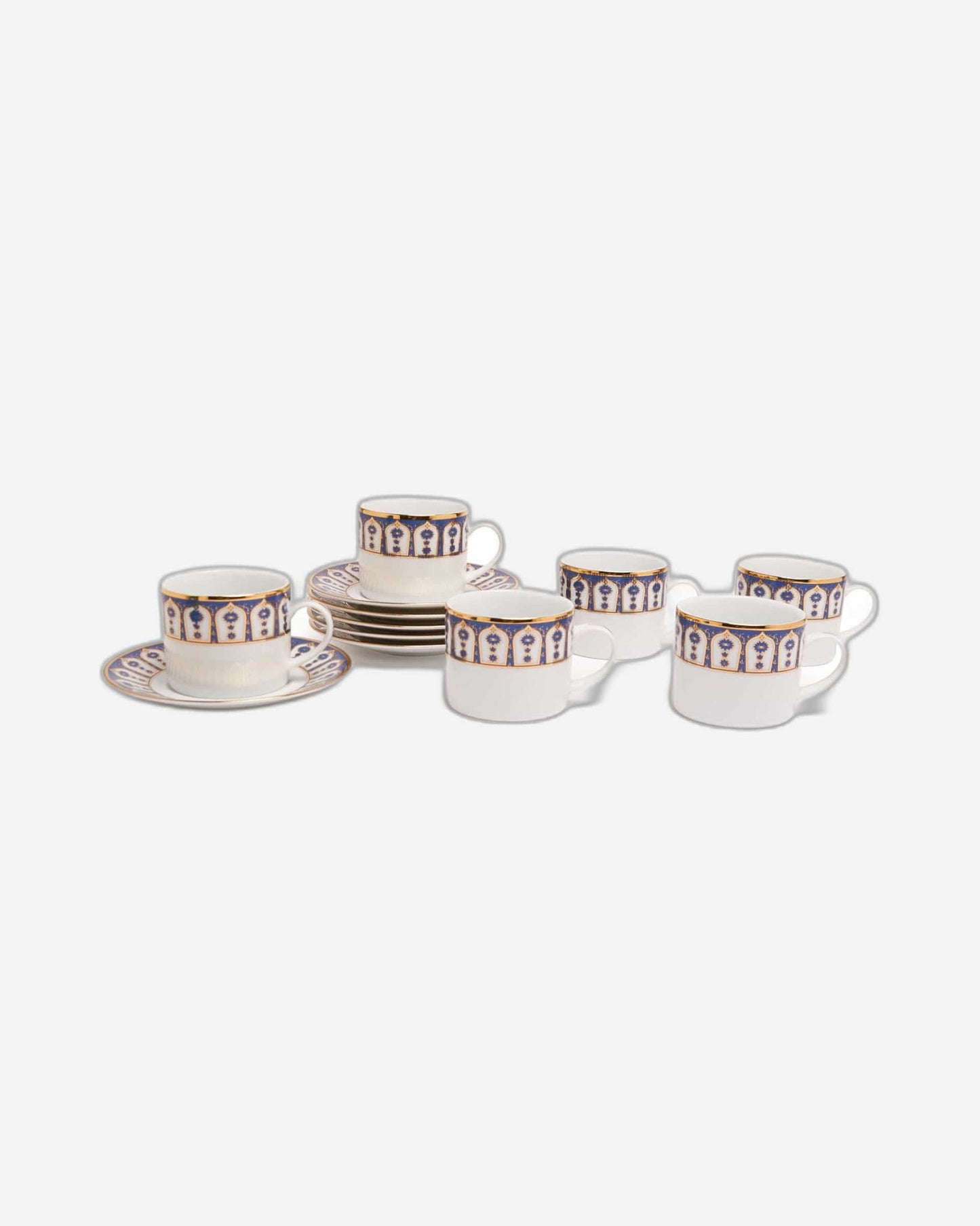 Dankotuwa Tea Cup & Saucer 6Pc Pandora