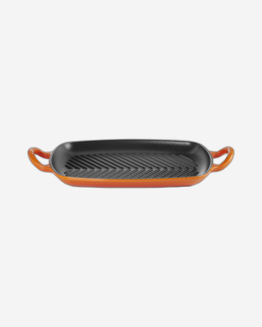 Le creuset Signature Shallow Rect Grill 30Cm Flame - 20201300900422