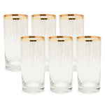 Combi Casilda Gold 6pcs Set Long Tumbler 370