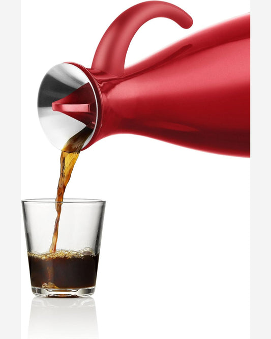 Eva Solo 502913 Vacuum Jug 1Liter Shiny Red